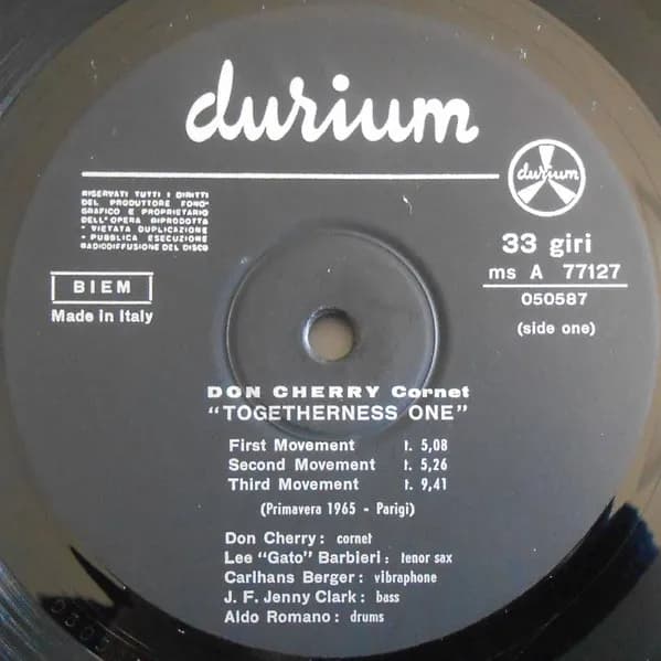 Don Cherry — Togetherness