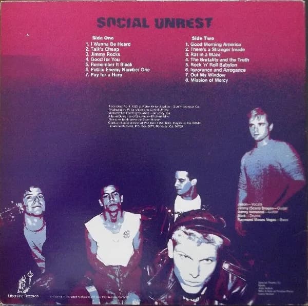 Social Unrest — SU-2000