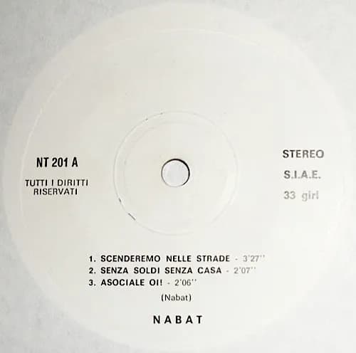 Nabat — Scenderemo Nelle Strade