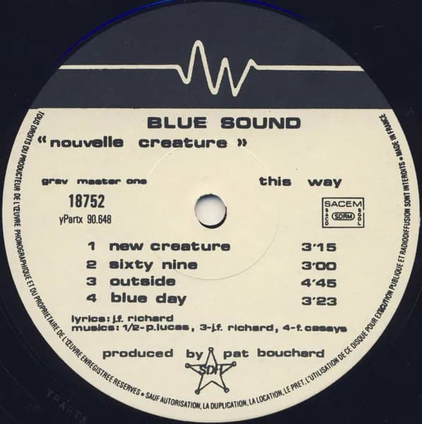 Blue Sound — Nouvelle Creature