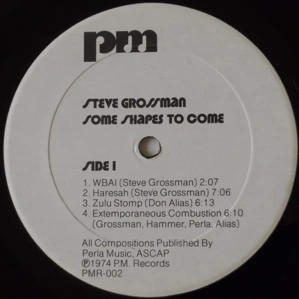 Steve Grossman — Some Shapes To Come