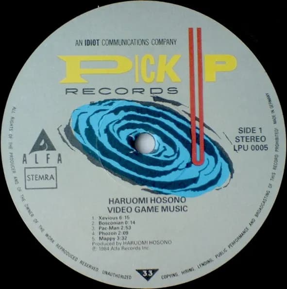 Haruomi Hosono — Video Game Music = ビデオ・ゲーム・ミュージック