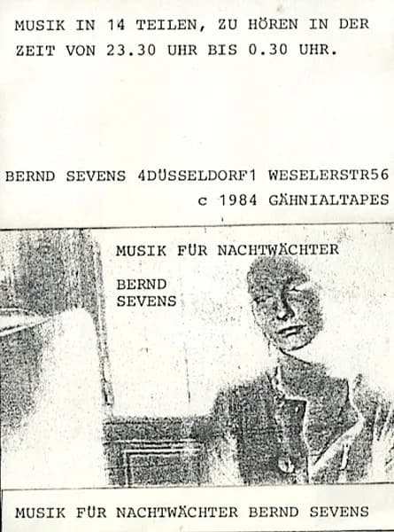 Bernd Sevens — Musik Für Nachtwächter