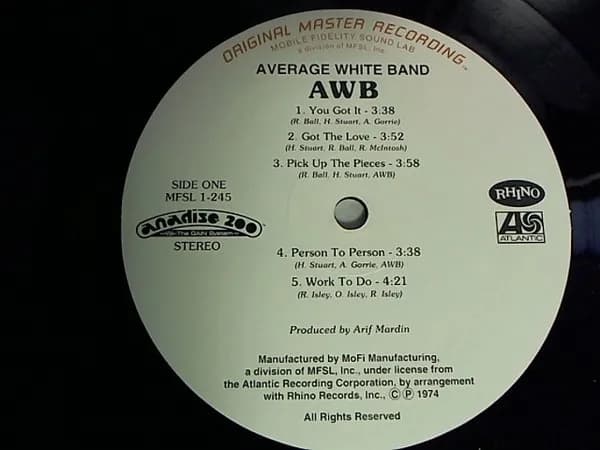 Average White Band — AWB