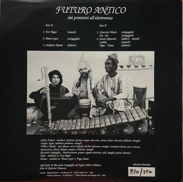Futuro Antico — Dai Primitivi All'Elettronica