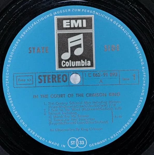 King Crimson — In The Court Of The Crimson King (An Observation By King Crimson)
