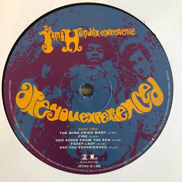 The Jimi Hendrix Experience — Are You Experienced