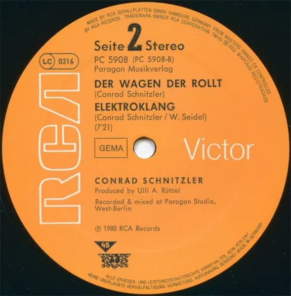 Conrad Schnitzler — Auf Dem Schwarzen Kanal