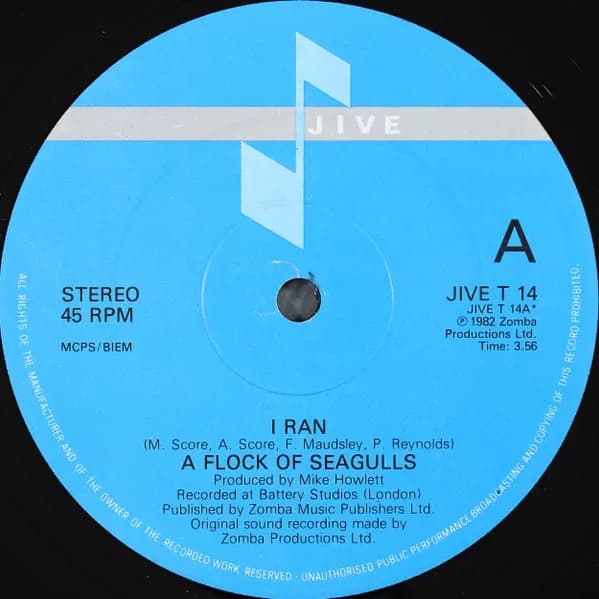 A Flock Of Seagulls — I Ran