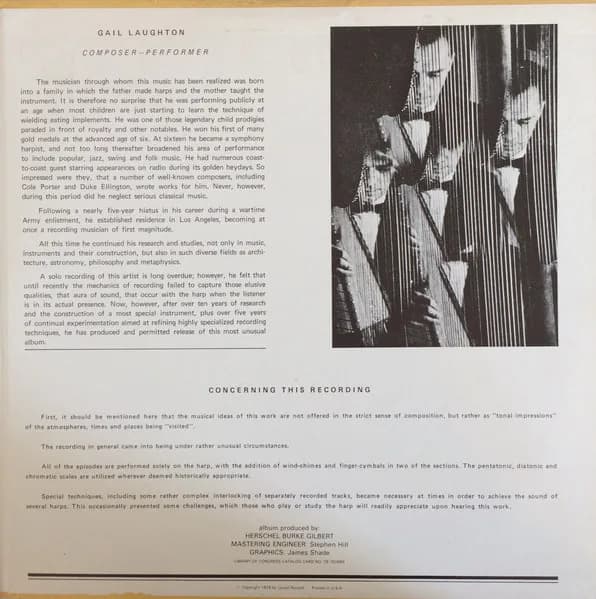 Gail Laughton — Harps Of The Ancient Temples