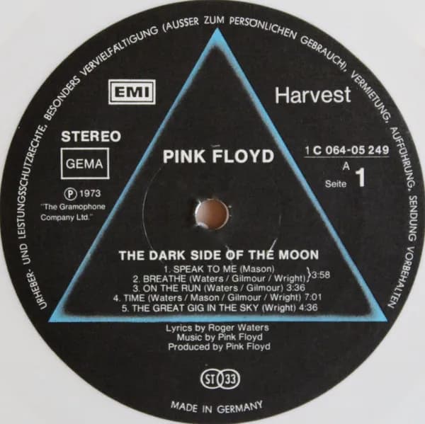 Pink Floyd — The Dark Side Of The Moon