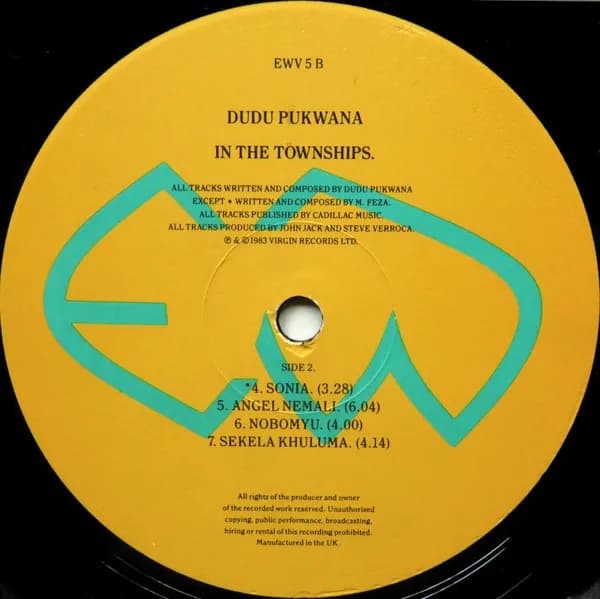 Dudu Pukwana — In The Townships