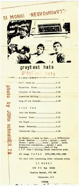 Si Monkey — Greytest Hats