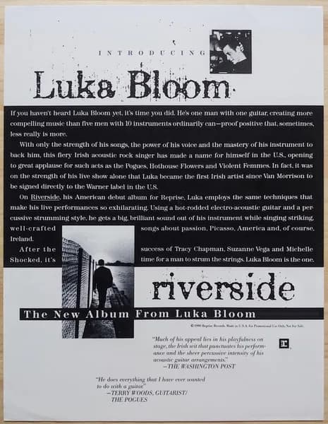 Luka Bloom — Riverside