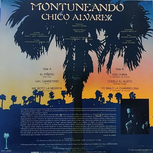 Chico Alvarez (2) — Montuneando