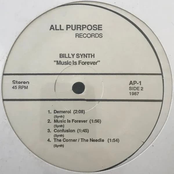 Billy Synth — Music Is Forever