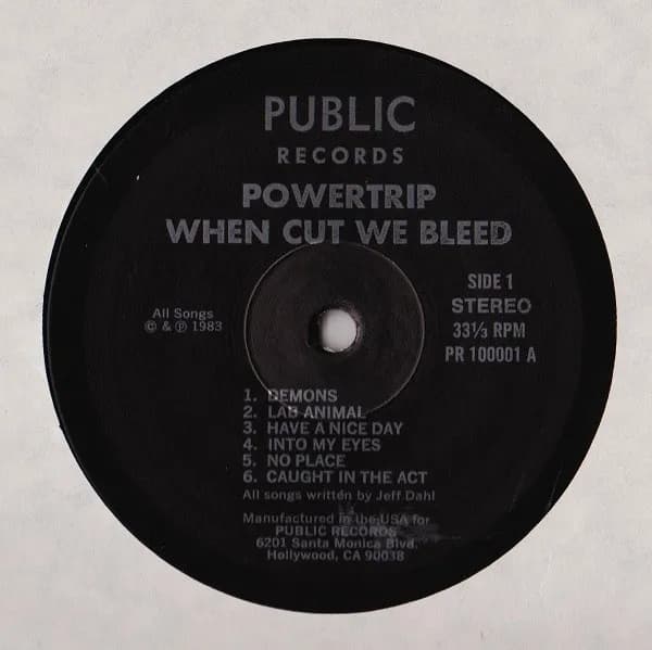 Powertrip — When Cut We Bleed