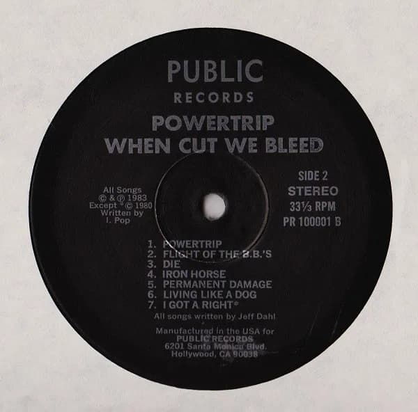 Powertrip — When Cut We Bleed