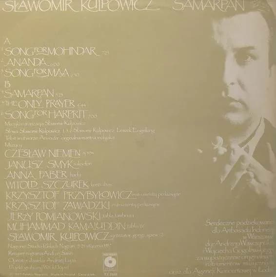 Sławomir Kulpowicz Featuring Czesław Niemen — Samarpan