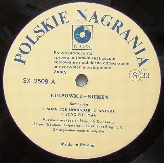 Sławomir Kulpowicz Featuring Czesław Niemen — Samarpan
