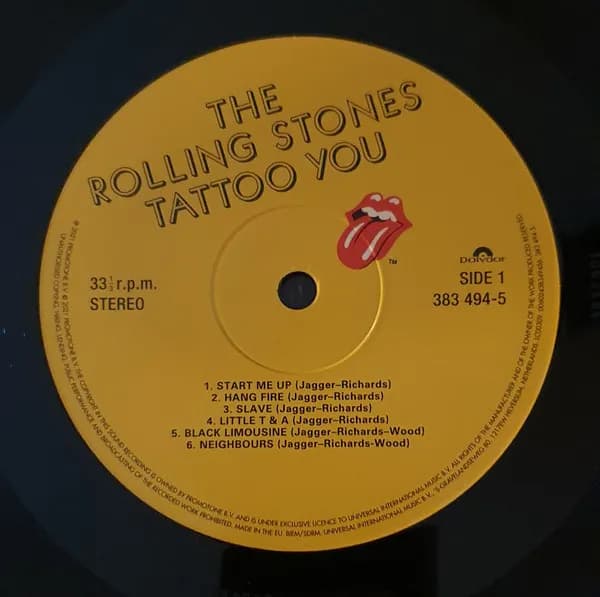 The Rolling Stones — Tattoo You
