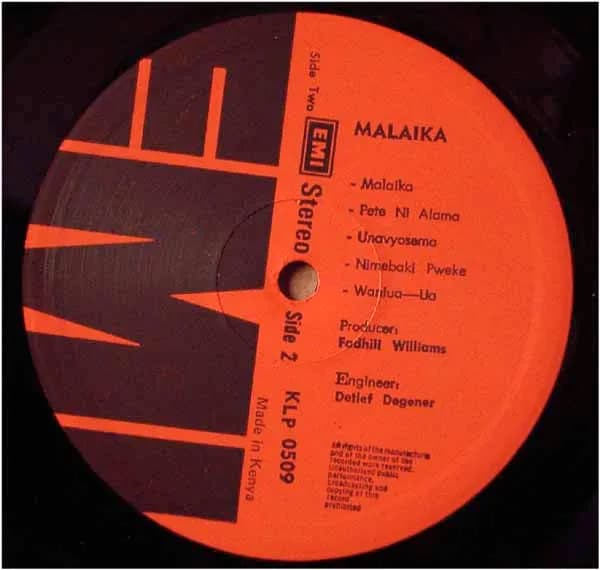 Fadhili William And The Malaika Boys — Malaika