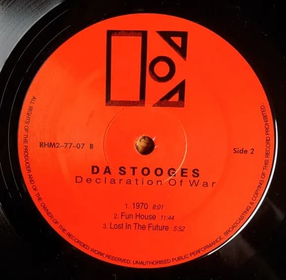 The Stooges — Declaration Of War: The Best Of The Funhouse Sessions
