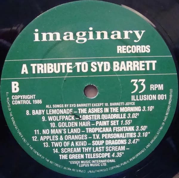 Various — Beyond The Wildwood • A Tribute To Syd Barrett