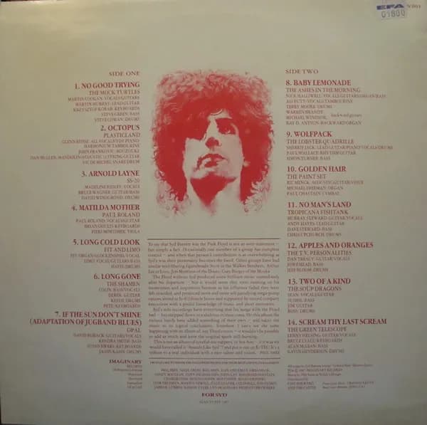 Various — Beyond The Wildwood • A Tribute To Syd Barrett