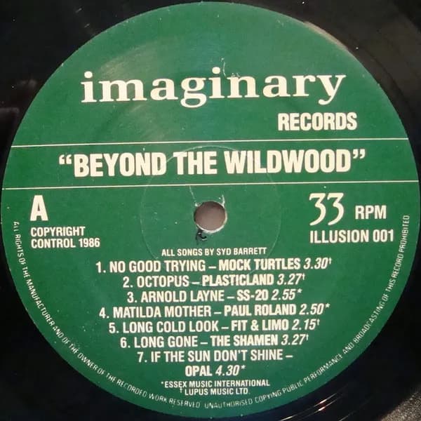 Various — Beyond The Wildwood • A Tribute To Syd Barrett