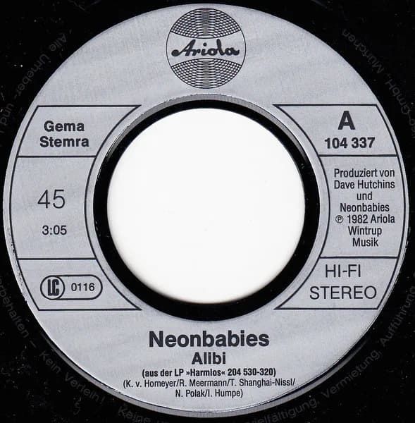 Neonbabies — Alibi · Moderne Liebe