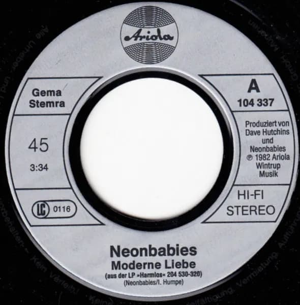 Neonbabies — Alibi · Moderne Liebe