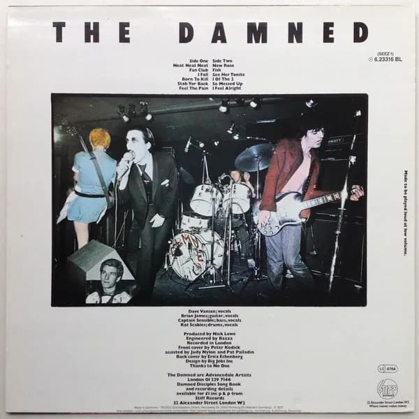 The Damned — Damned Damned Damned