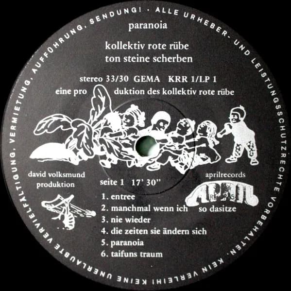 Kollektiv Rote Rübe & Ton Steine Scherben — Paranoia