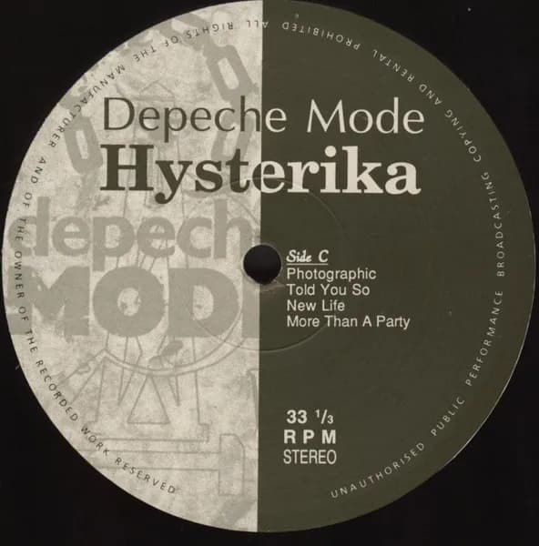 Depeche Mode — Hysterika