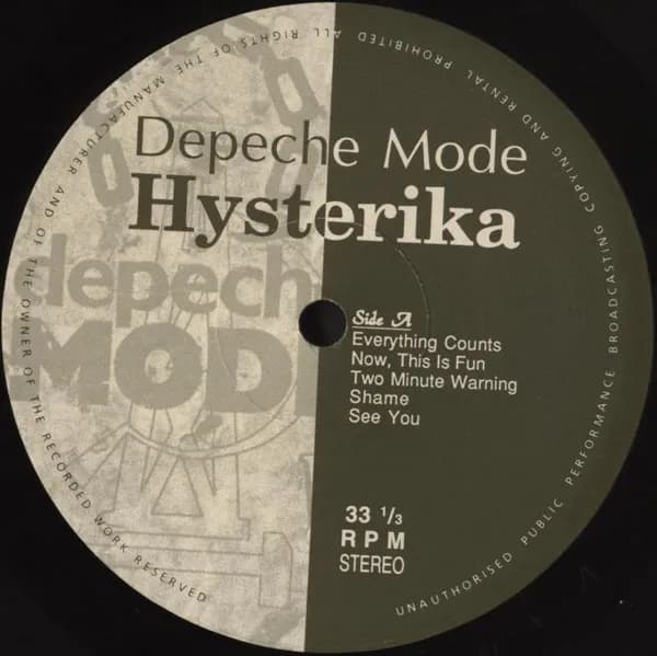 Depeche Mode — Hysterika