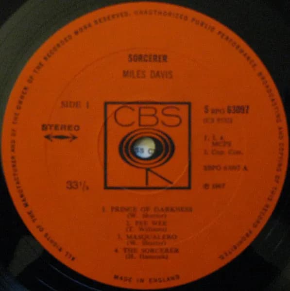 Miles Davis — Sorcerer