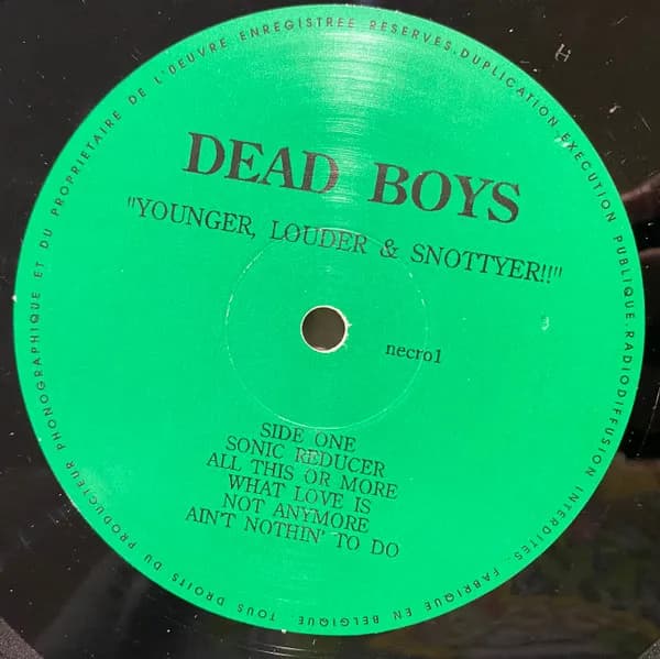 The Dead Boys — Younger, Louder And Snottyer