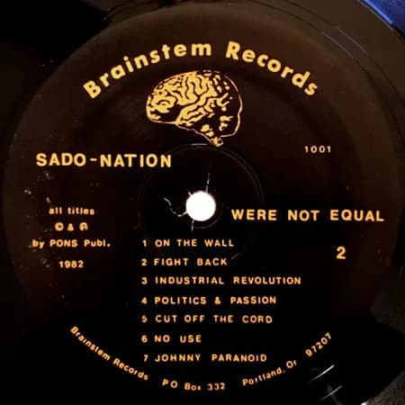 Sado-Nation — We're Not Equal