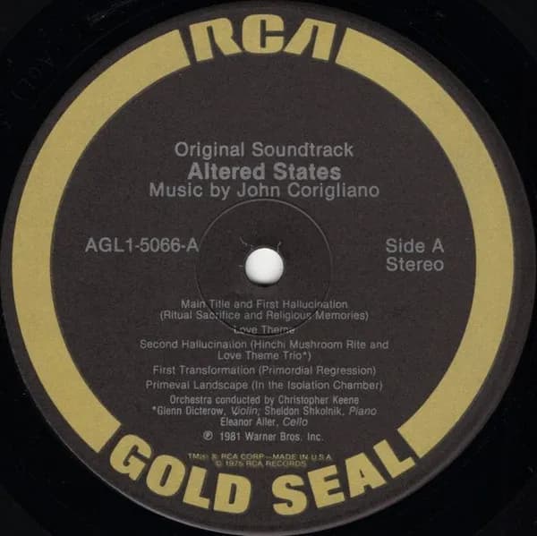 John Corigliano — Altered States: Original Soundtrack