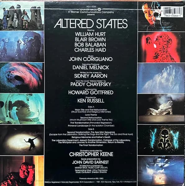 John Corigliano — Altered States: Original Soundtrack