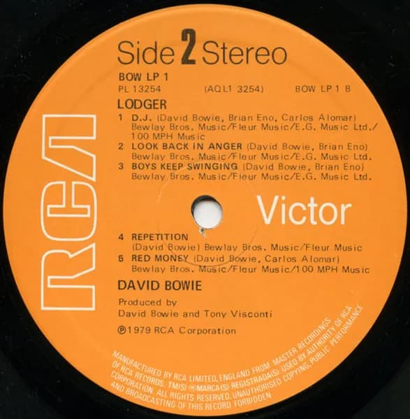 David Bowie — Lodger