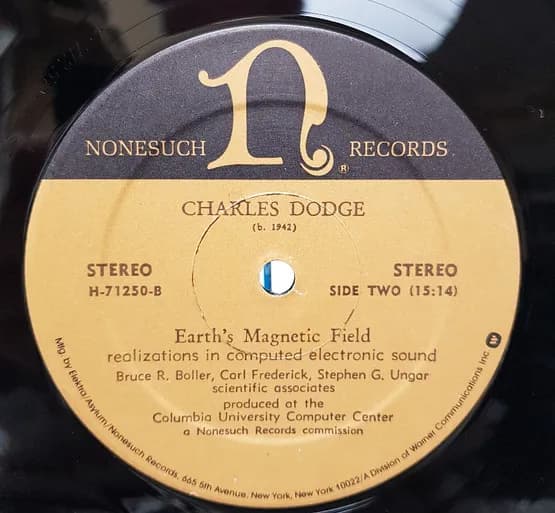Charles Dodge — Earth's Magnetic Field