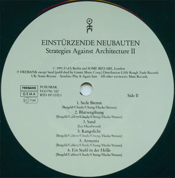 Einstürzende Neubauten — Strategies Against Architecture II