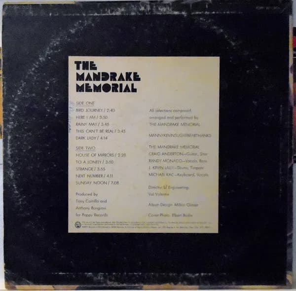 The Mandrake Memorial — The Mandrake Memorial