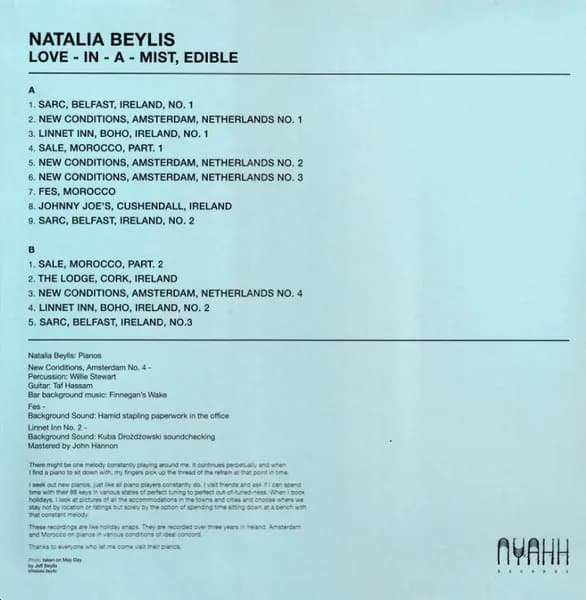 Natalia Beylis — Love-In-A-Mist, Edible
