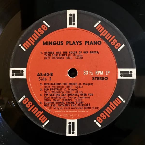 Charles Mingus — Mingus Plays Piano