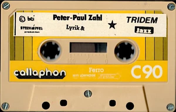 Peter Paul Zahl mit Tridem (2) — Freiheitstriebtäter (Lyric & Jazz)