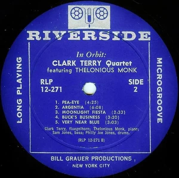 Clark Terry With Thelonious Monk — In Orbit