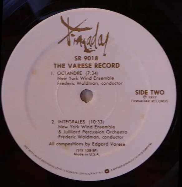 Edgard Varèse — The Varese Record